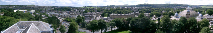 Panorama view of Buxton